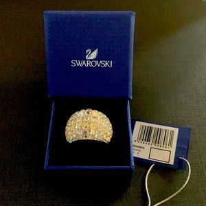 Authentic Swarovski Trema Ring.